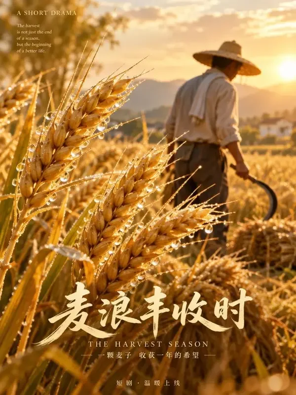《麦穗金黄时》- 蜜桃传媒官网年代记忆短剧封面