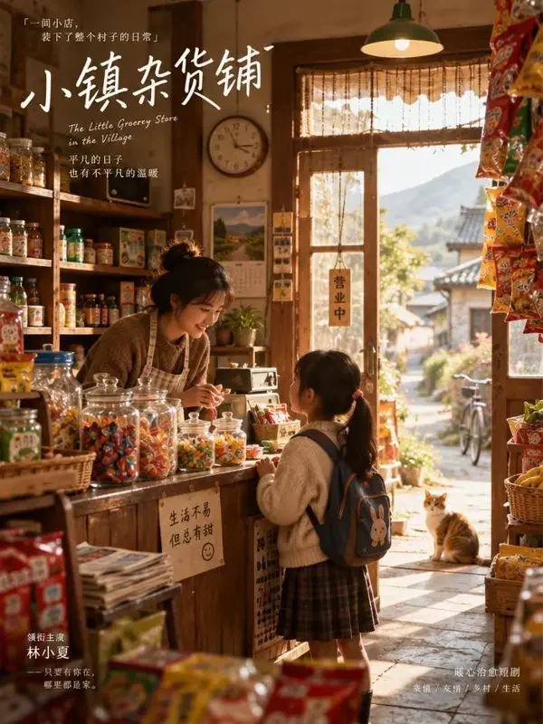 《村头小卖部》- 蜜桃传媒官网生活喜剧短剧封面