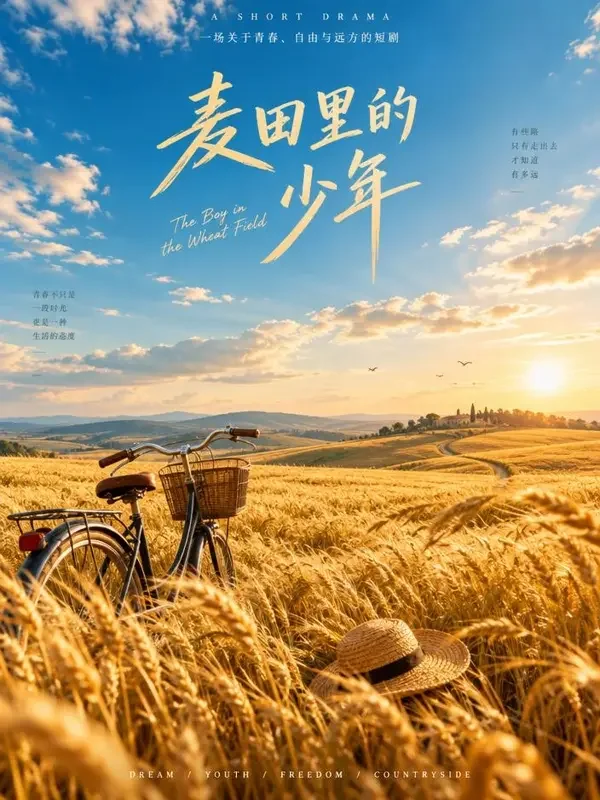 《风吹麦浪的日子》- 蜜桃传媒官网乡村励志短剧封面